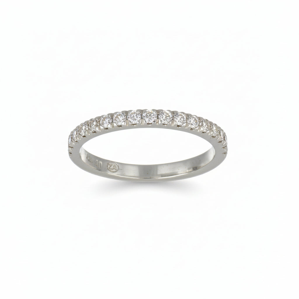 Diamond Eternity Ring in White Gold image 0