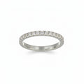 Diamond Eternity Ring in White Gold image 0