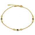 Sapphire and Diamonds by the yard in Yellow Gold