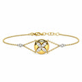 Diamond Bracelet in Yellow Gold