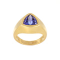 Tanzanite Ring in Yellow Gold image 0
