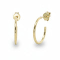 Hoop Studs in Yellow Gold