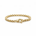 Belcher Link Bracelet in Yellow Gold