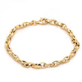 Anchor Link Bracelet in Yellow Gold
