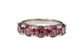 Rhodolite Garnet Ring in Gold