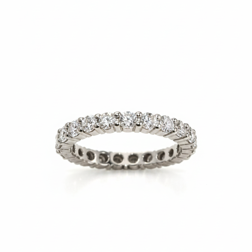 Diamond Eternity Ring in Platinum