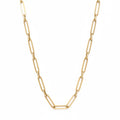 Paperclip Chain in Yellow Gold