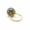 Tahitian Pearl Ring in Yellow Gold