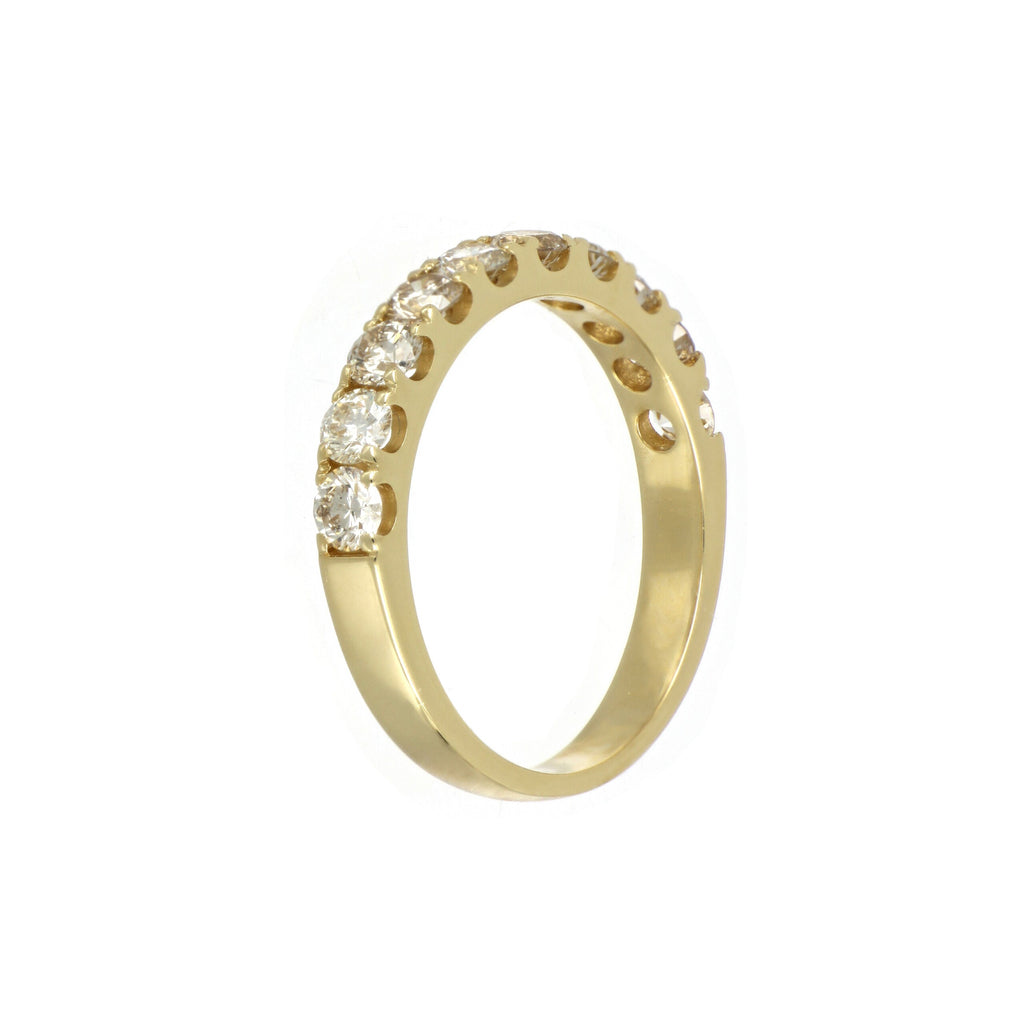 Diamond Eternity Ring in Yellow Gold image 2