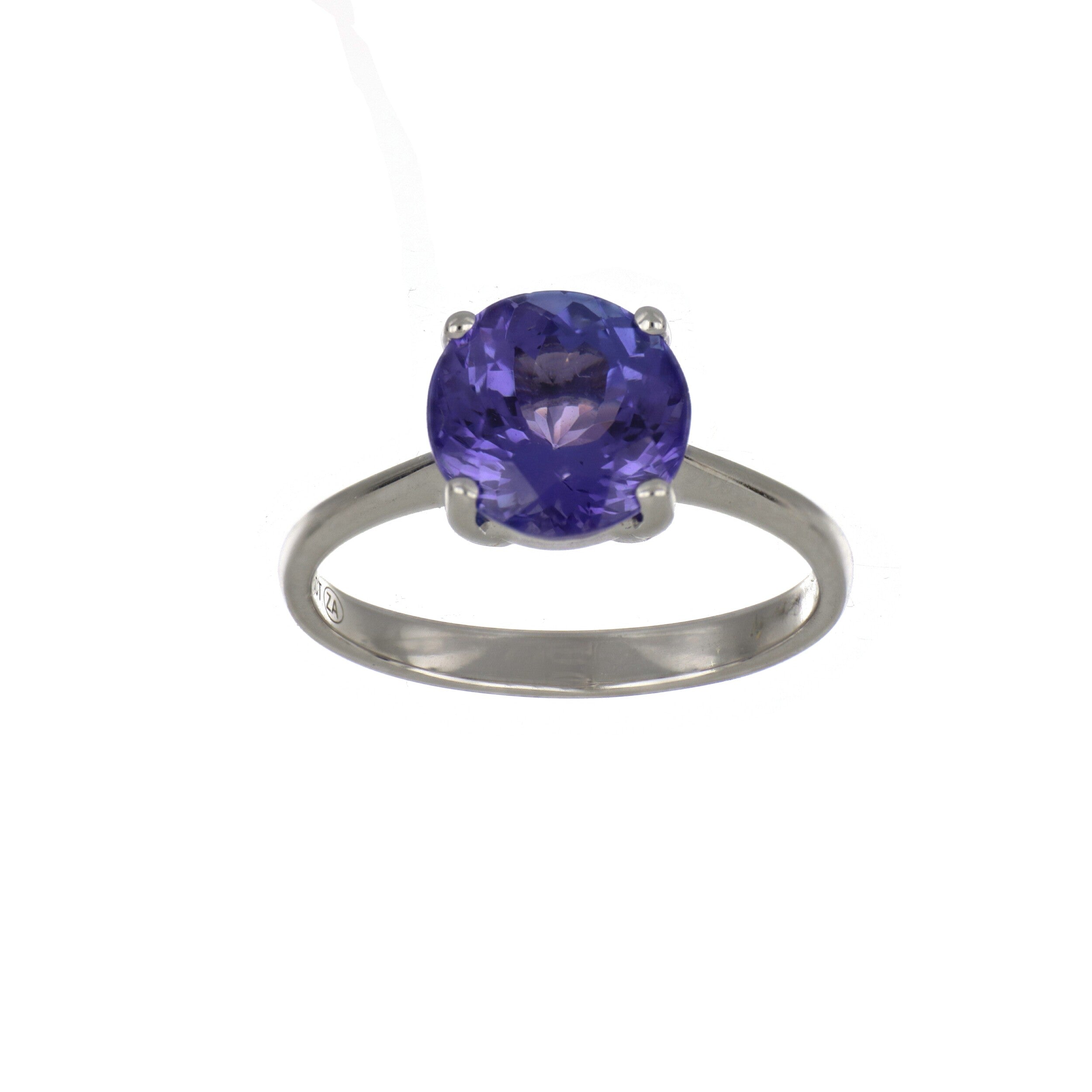 Tanzanite Ring in White Gold image 0