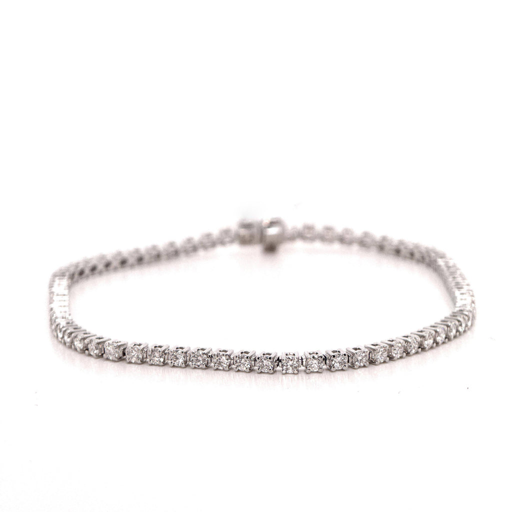 Fine Diamond Tennis Bracelet
