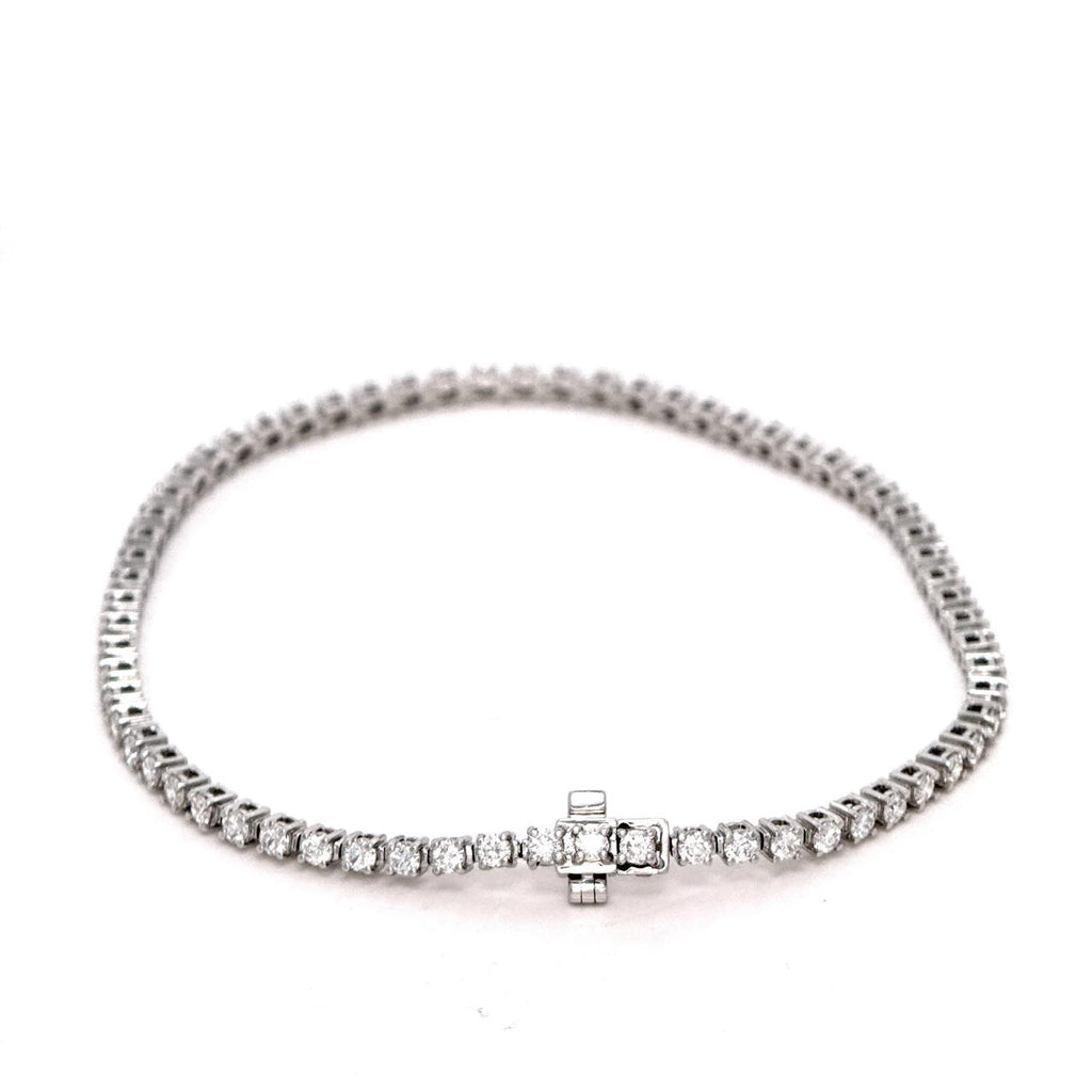 Fine Diamond Tennis Bracelet