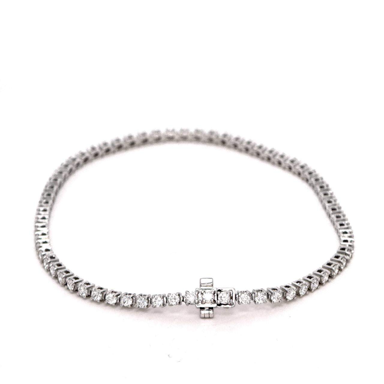 Fine Diamond Tennis Bracelet