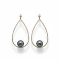 Tahitian Pearl Drop Earrings