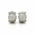 Classic Cubic Zirconia Earrings in Silver