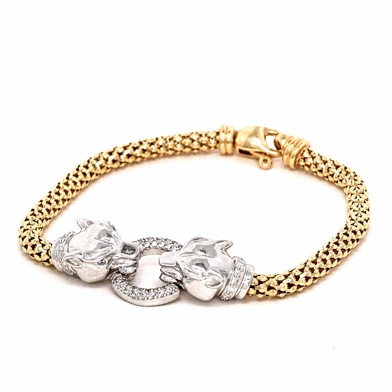 Dual Panther Bracelet