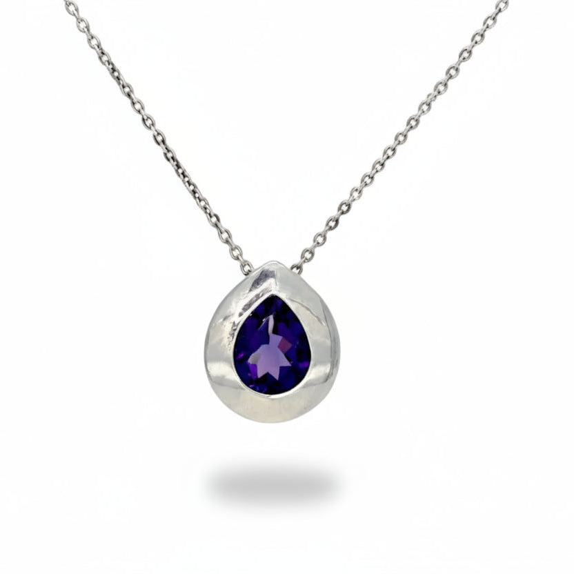 Gemstone Pendants in Silver