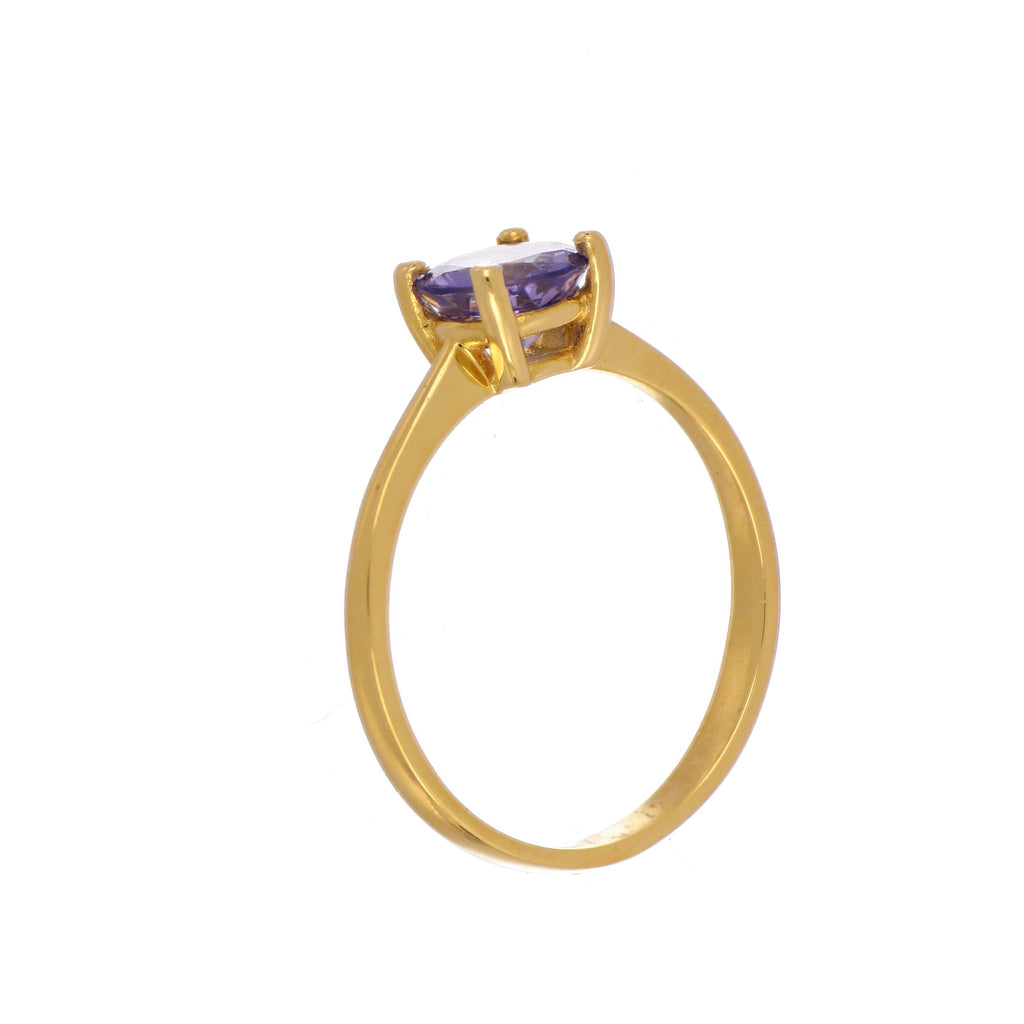 Tanzanite Ring in Yellow Gold image 1