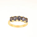 Colour Change Garnet Ring in Yellow Gold image 0
