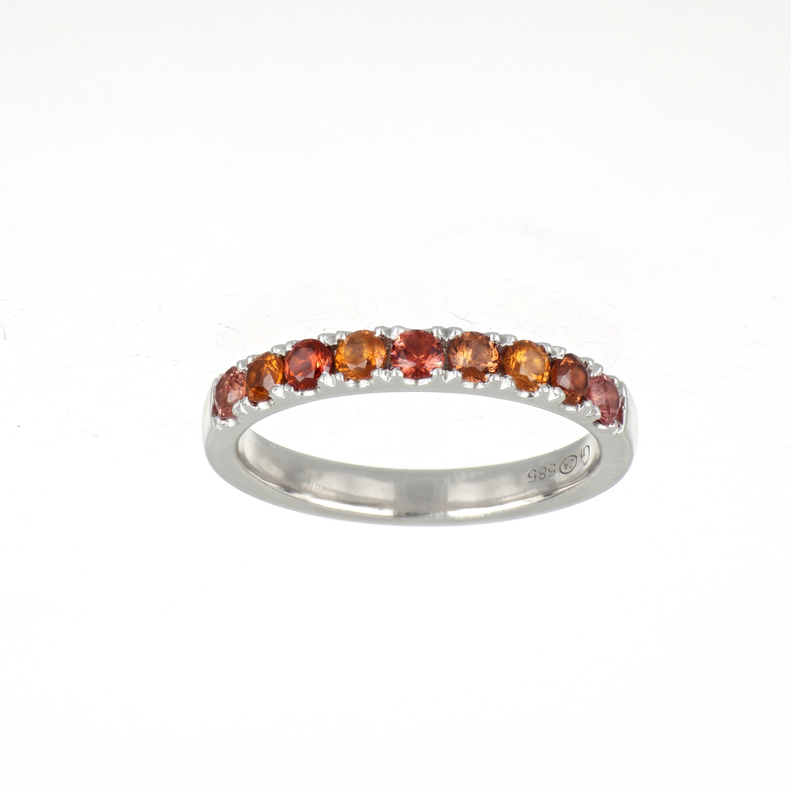 Spinel Ring in White Gold