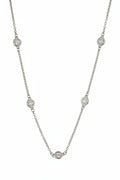 Diamonds by the Yard Necklace in White Gold image 0