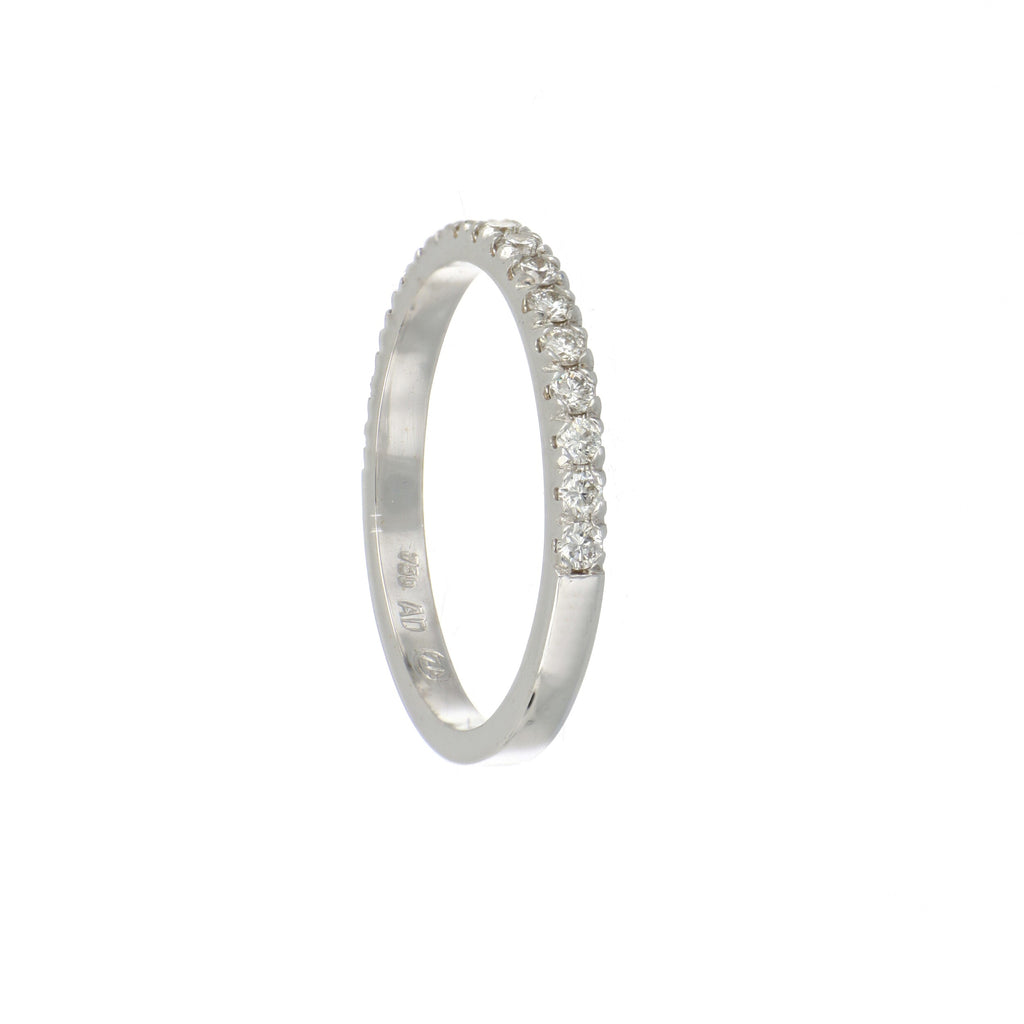 Diamond Eternity Ring in White Gold image 1