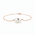 Pearl and Diamond Bracelet in Gold